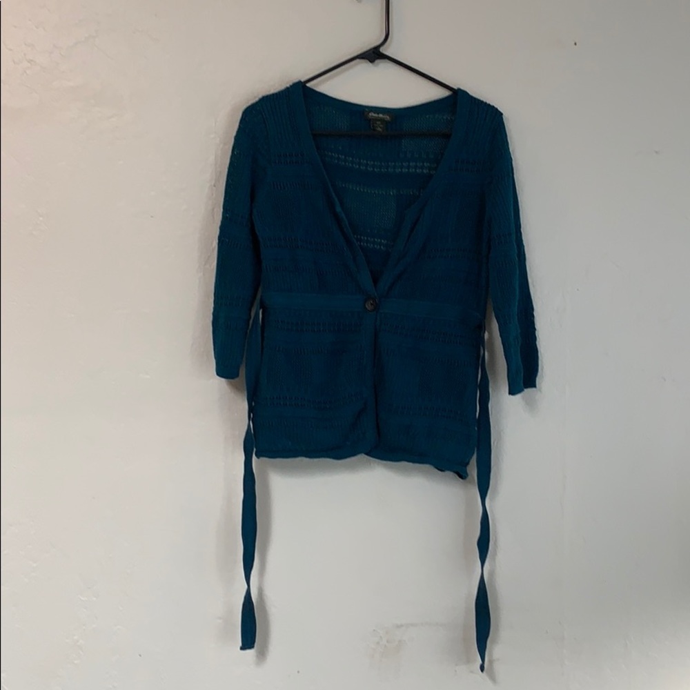 Turquoise sweater